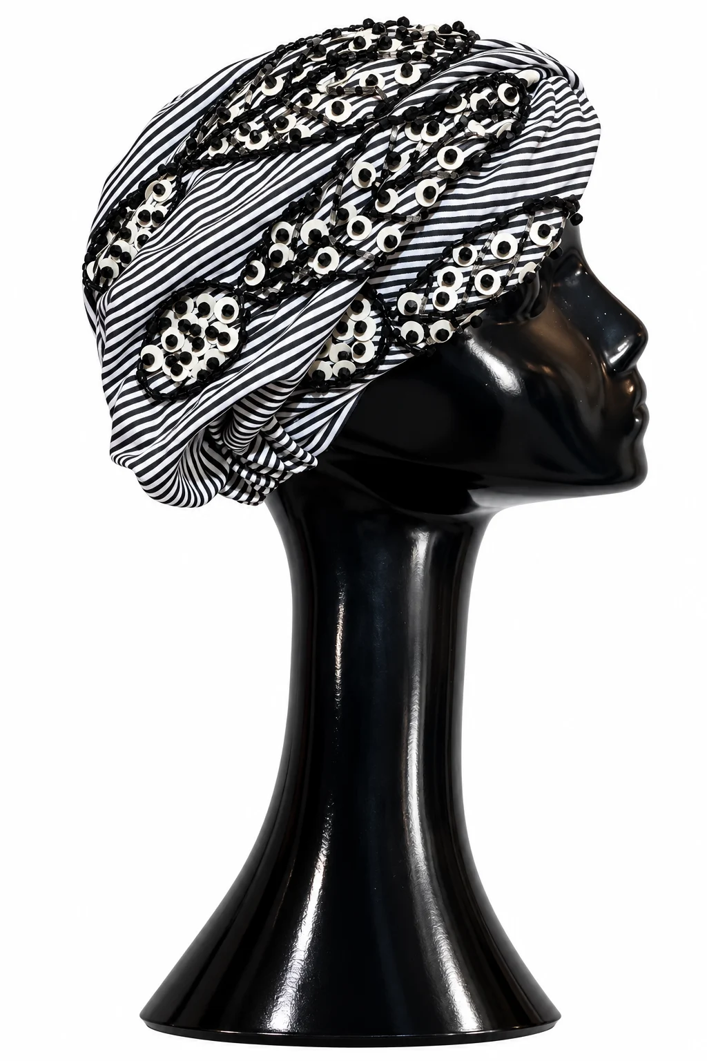 Candy Crush Noir Turban